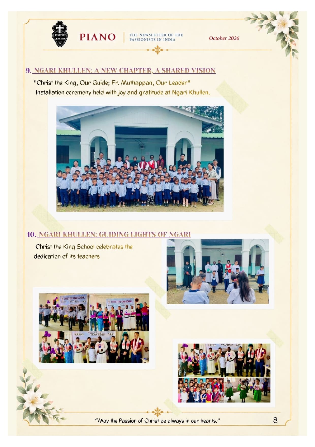 PIANO Newsletter 10