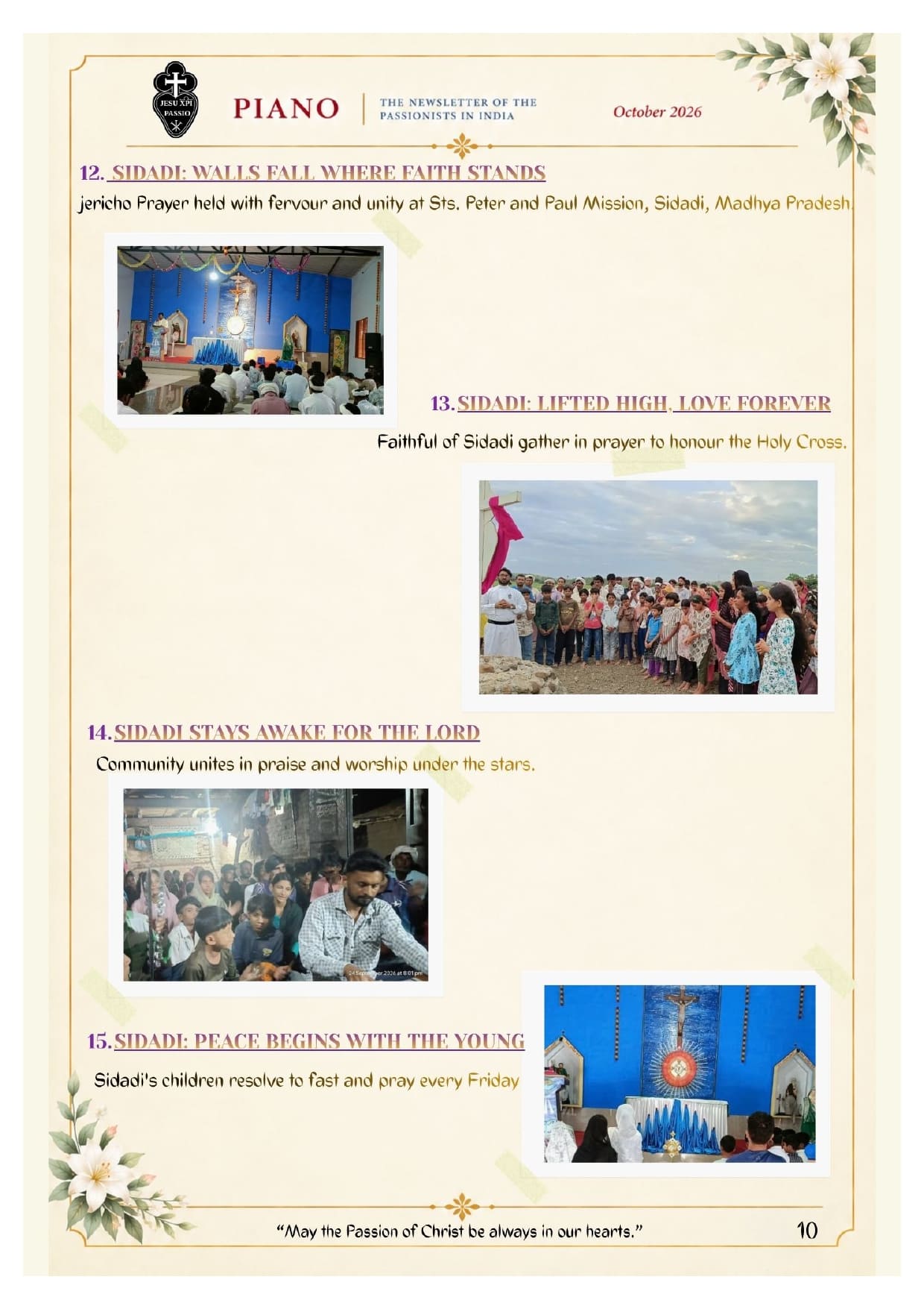 PIANO Newsletter 12