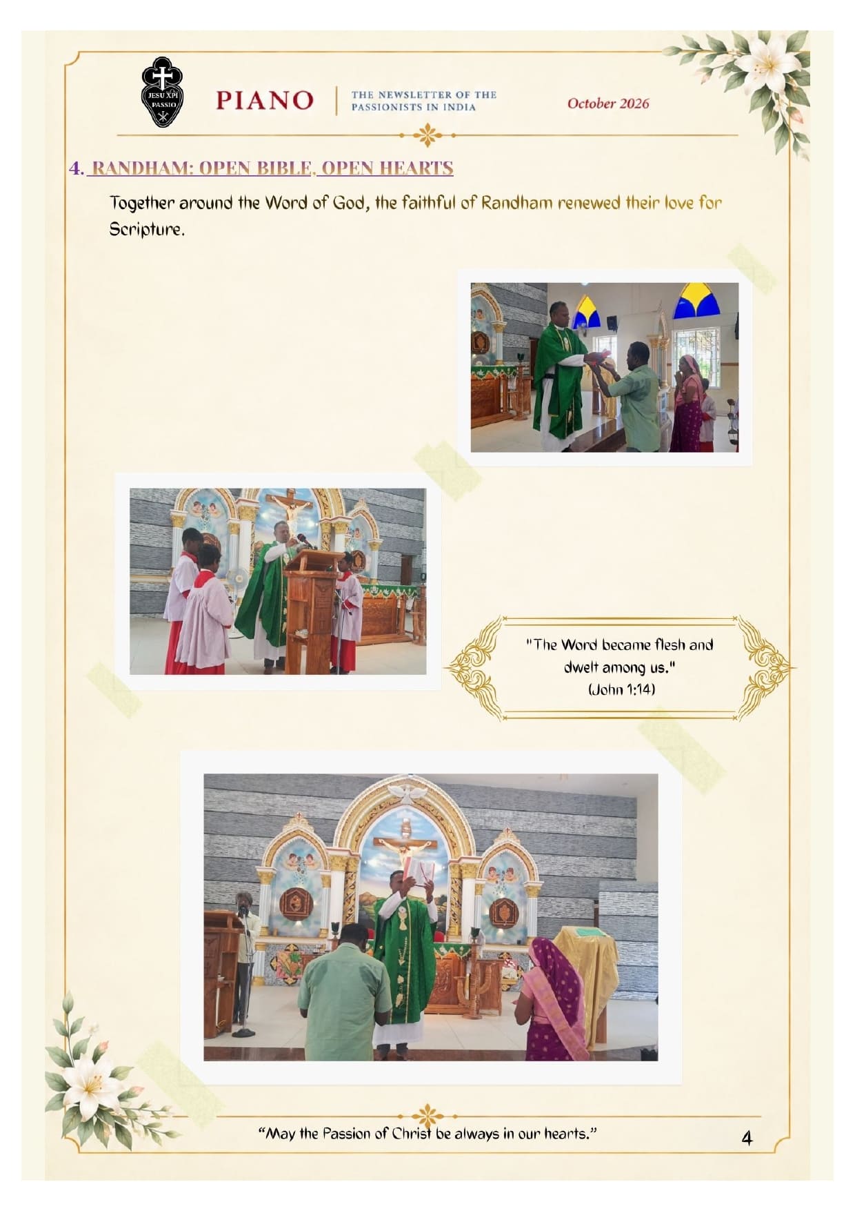 PIANO Newsletter 6