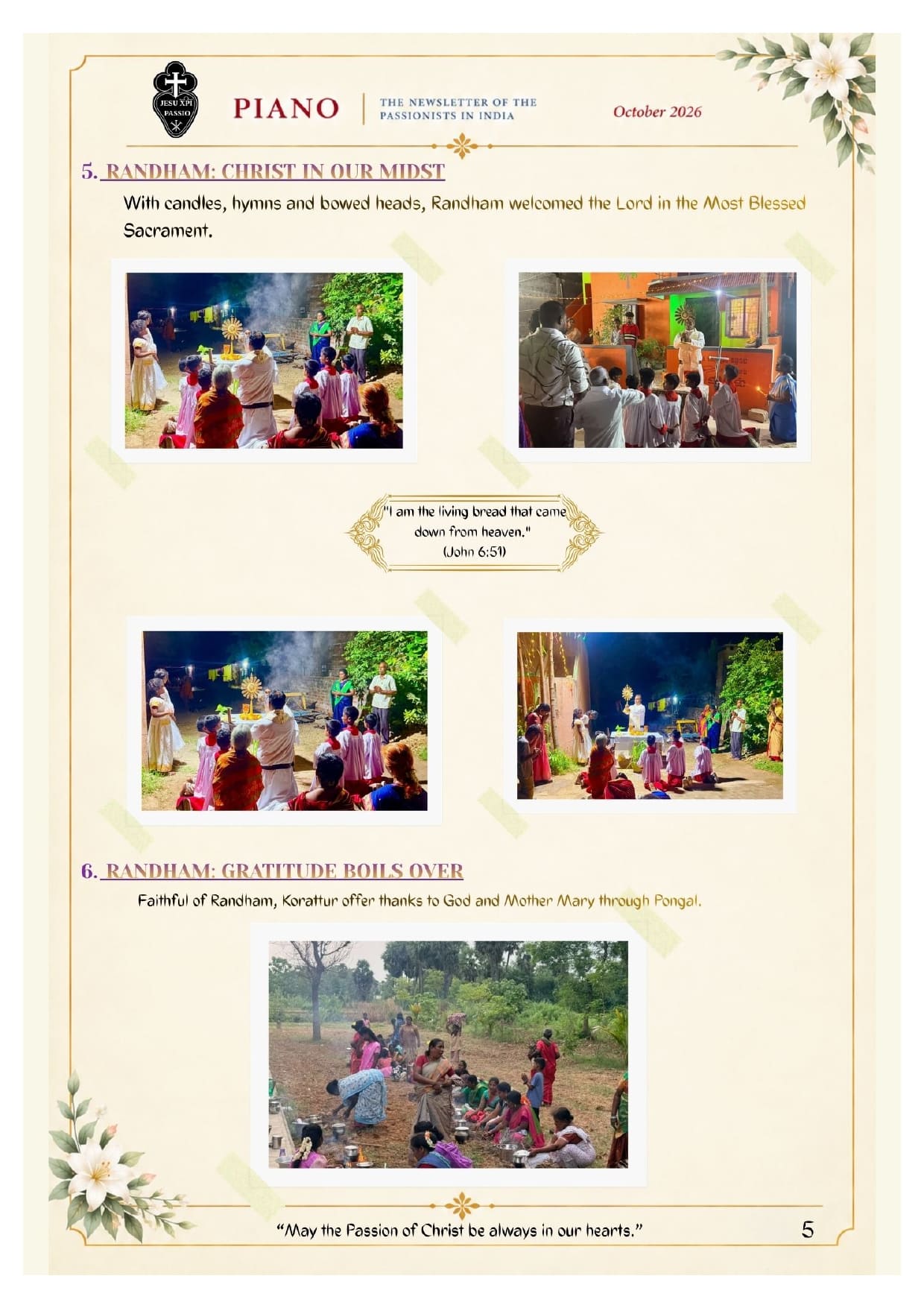 PIANO Newsletter 7