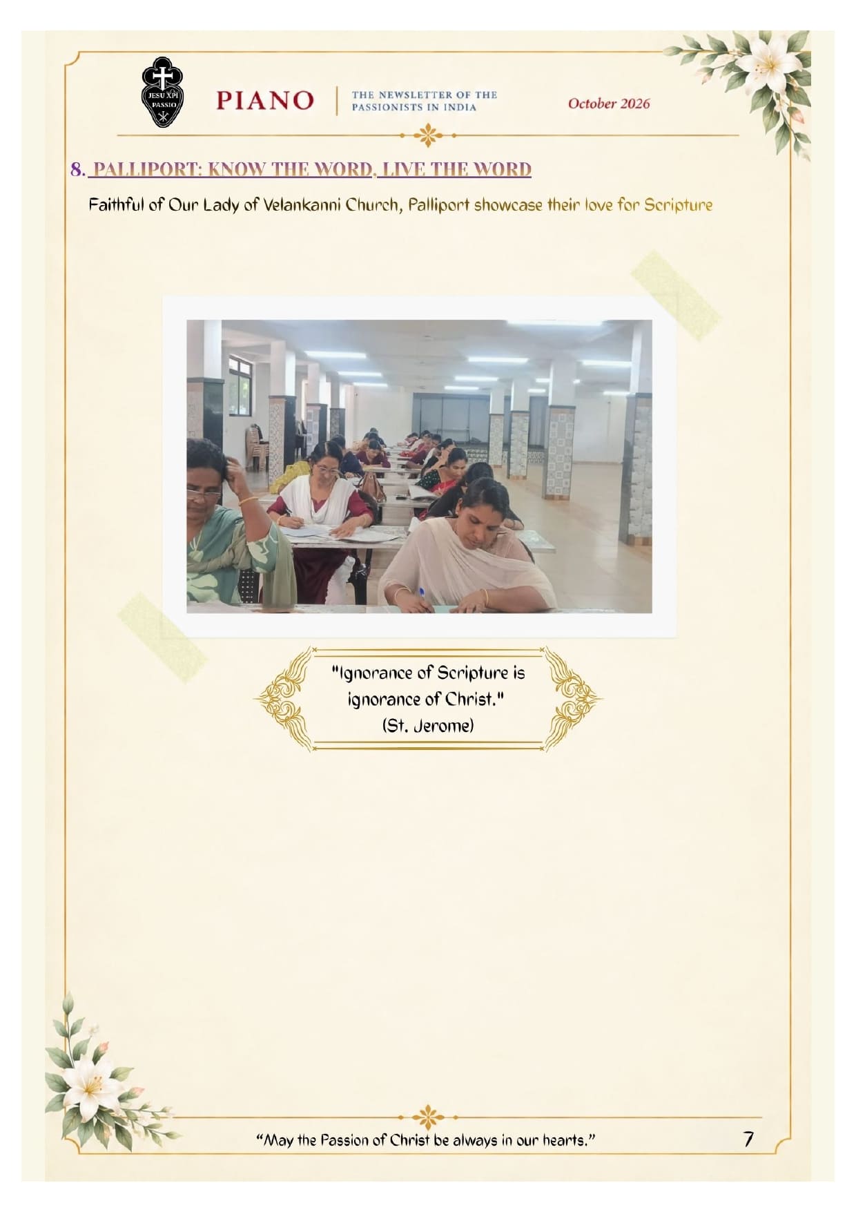PIANO Newsletter 9