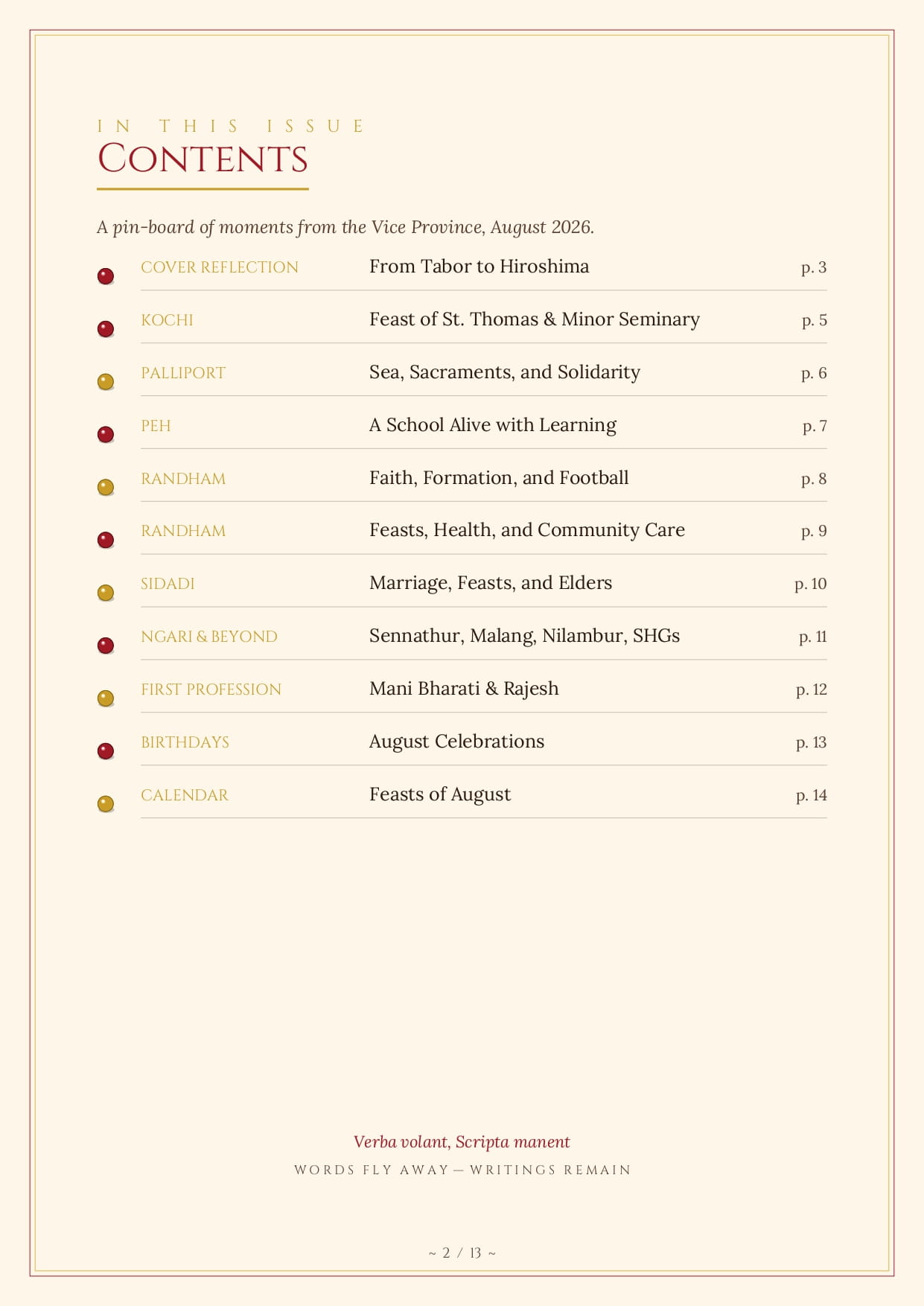PIANO Newsletter 2