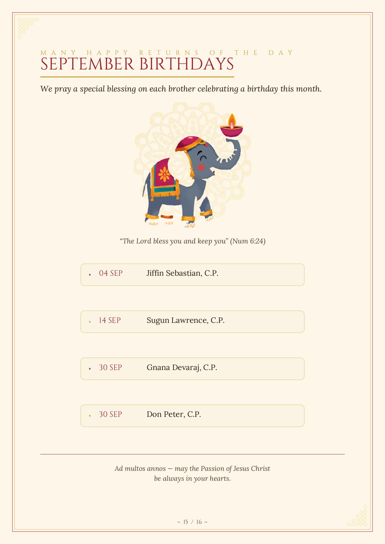 PIANO Newsletter 15