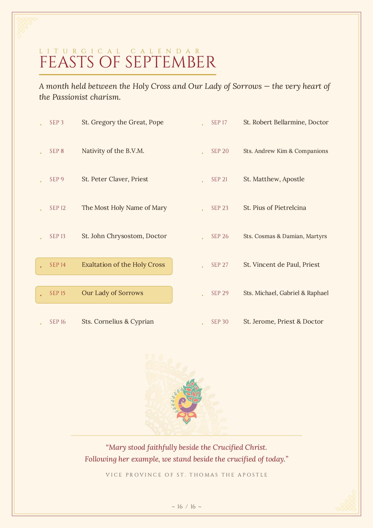 PIANO Newsletter 16