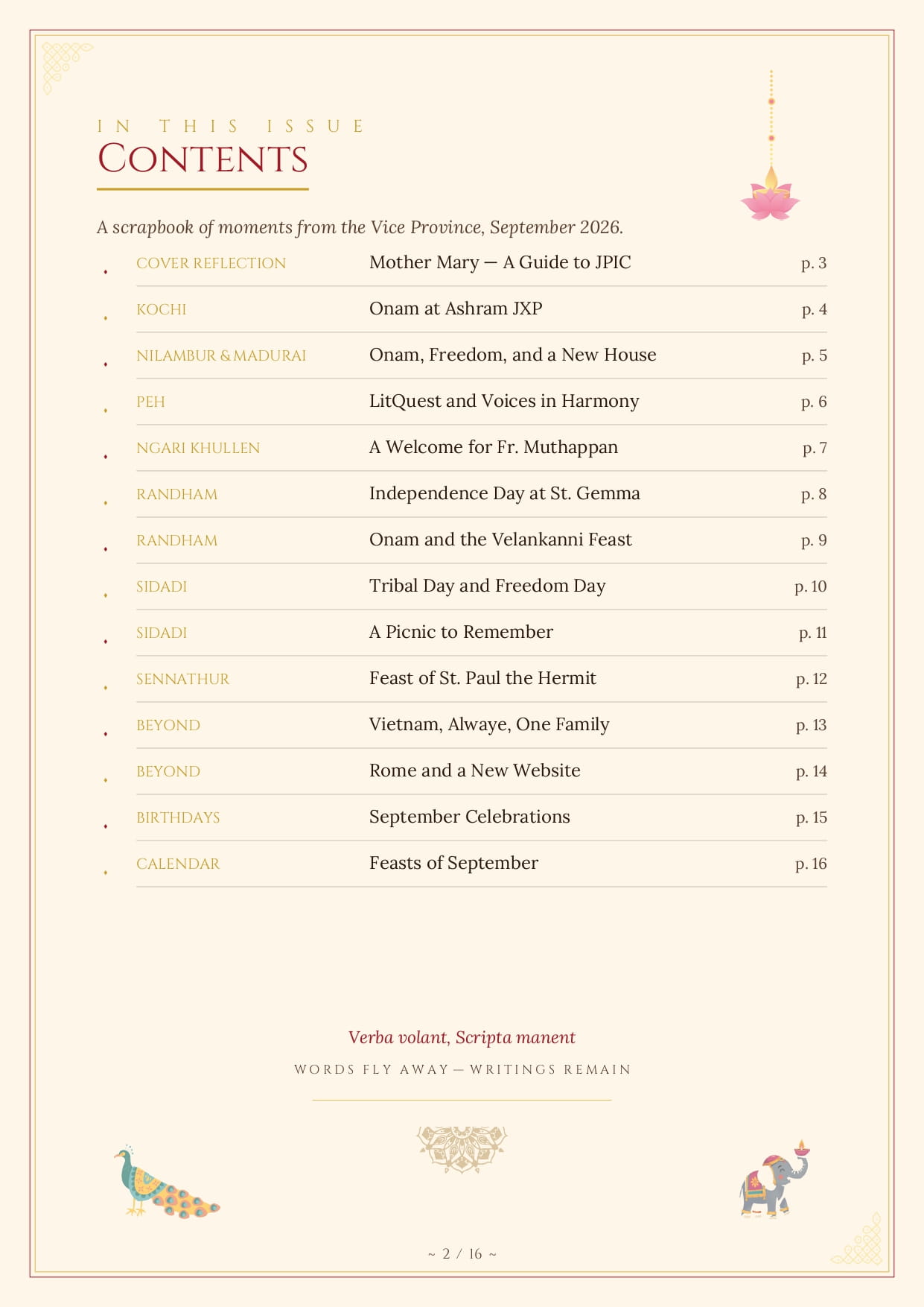 PIANO Newsletter 2